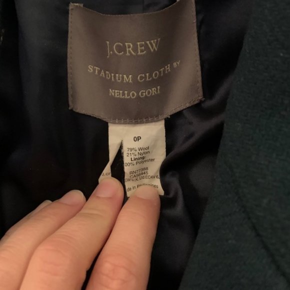J. Crew Stadium Cloth Cocoon Coat - Picture 4 of 4